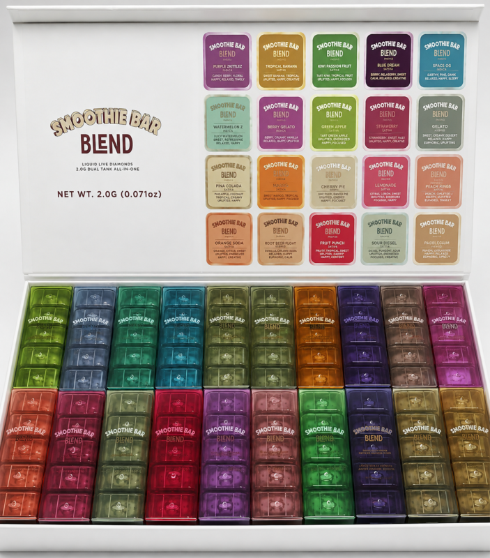 Smoothie Bar Blend 2G Disposable Liquid Live Diamonds box
