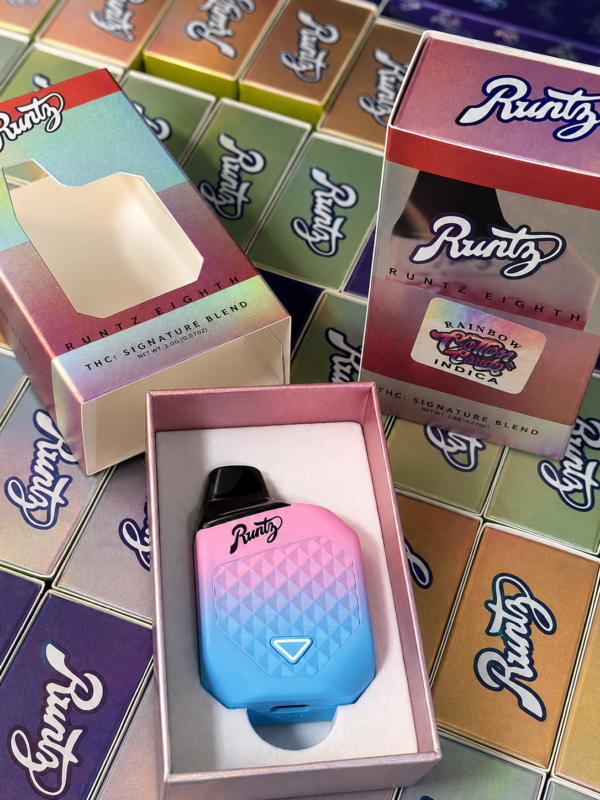 Runtz 3.5G Disposable Runtz Eighth multi-color 50 pack display