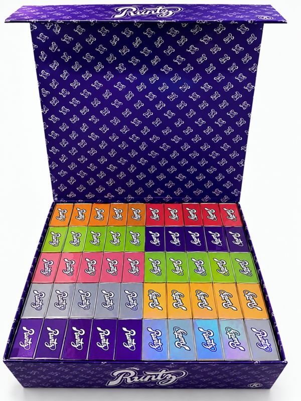 Runtz 3.5G Disposable Runtz Eighth multi-color 50 pack display