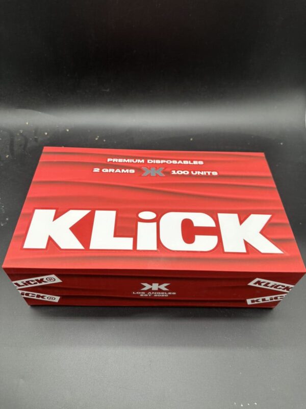 Klick Disposable 2G Liquid Diamonds + Live Resin Vape