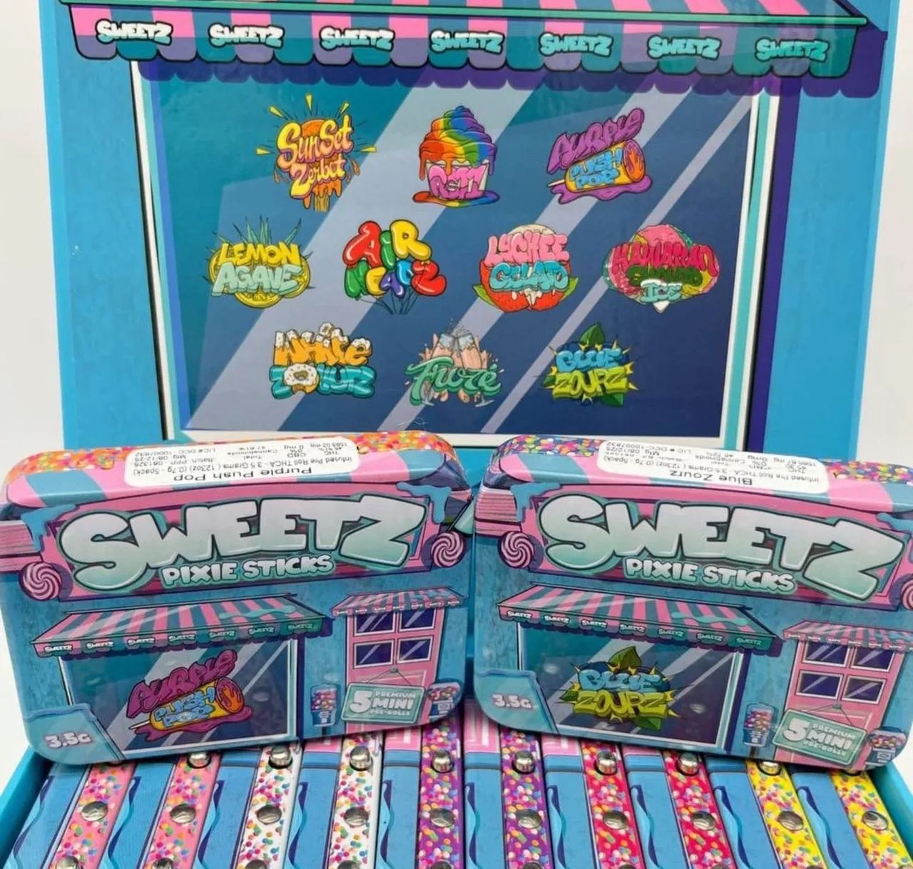 Sweetz Pixie Sticks Mini Infused Prerolls - Image 3