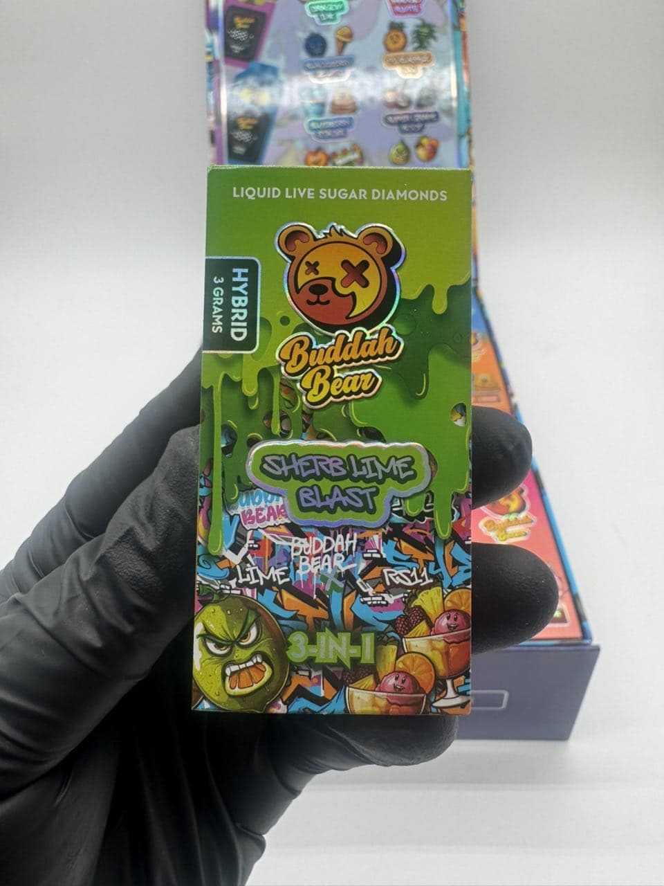 Buddah bear disposable