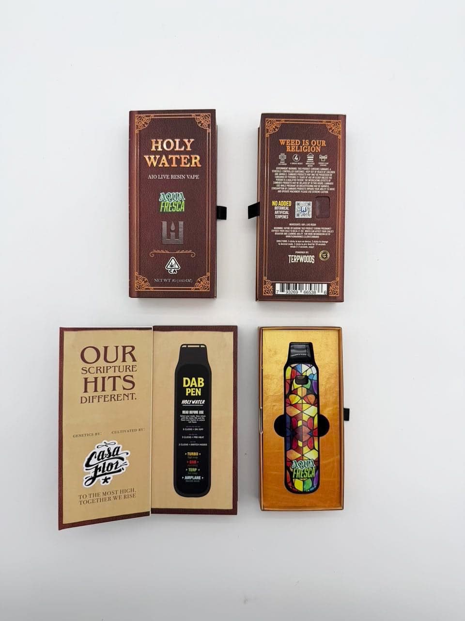 Holy Water 1G Disposable Bible Edition
