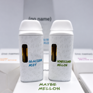 No Name 2G Disposable vape packaging with white retail boxes and color-coded flavor labels