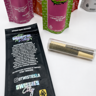 TWINSIES Pre-Rolls infused cannabis pre-rolls in two-piece packaging