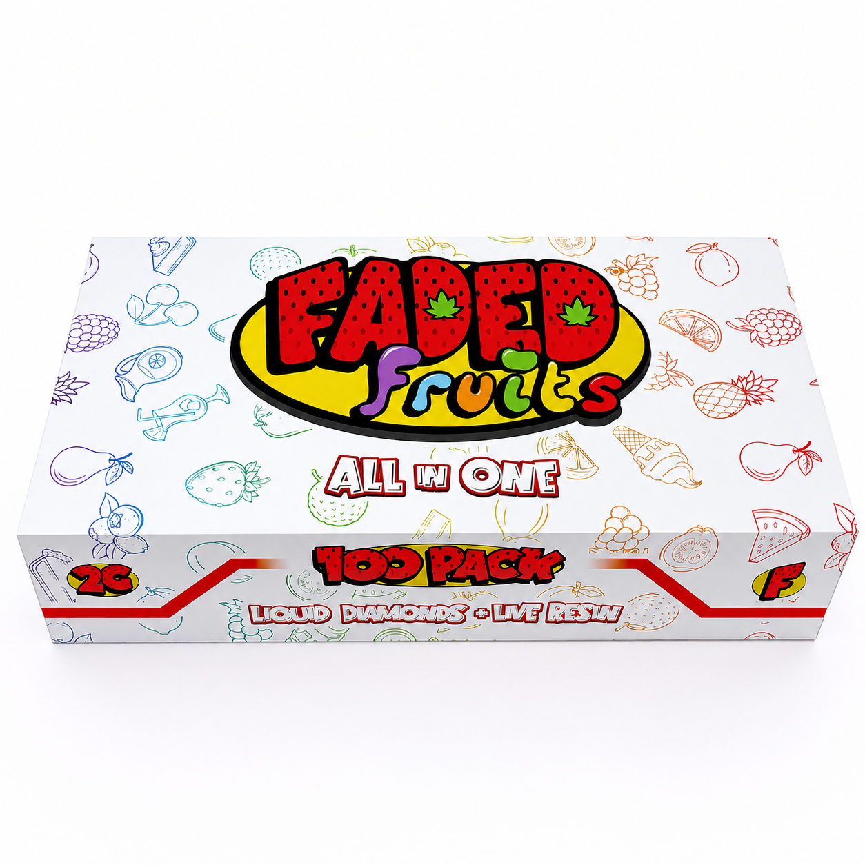 Faded Fruits Disposable 2G Dual Chamber Vape