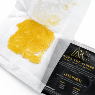 Above the Clouds Live Resin Shatter 1 oz variety box