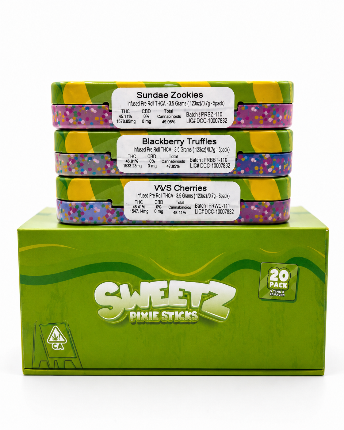 Sweetz Pixie Sticks Premium Mini Pre-Rolls